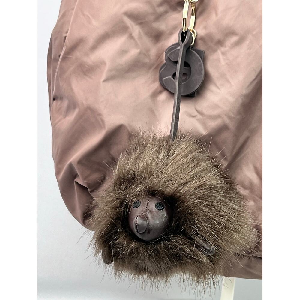 See by Chloé Joy Rider Nylon Puffer Tote Bag with Hedgehog Charm - Picture 2 of 9